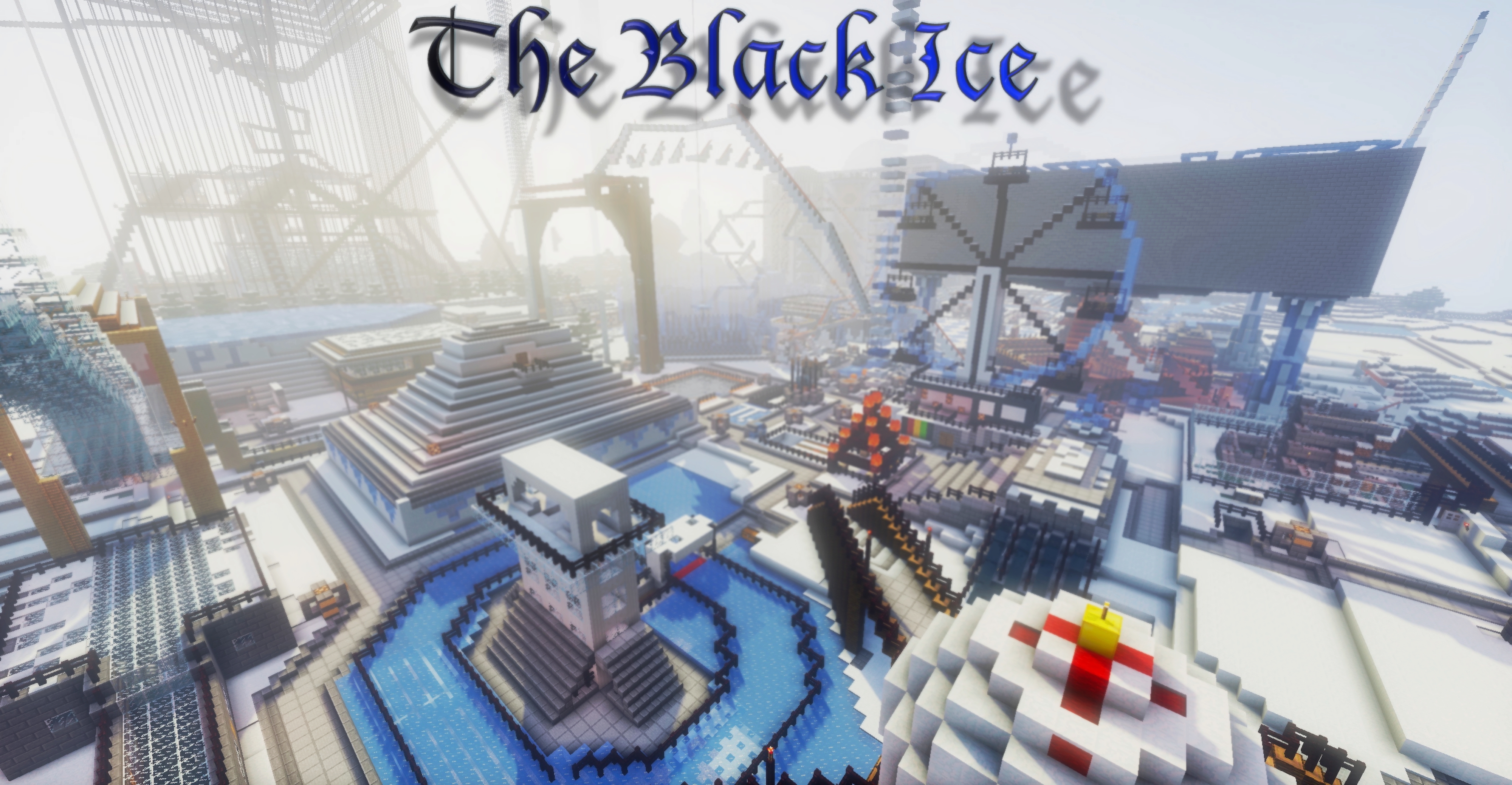 The Black Ice - [A Theme Park build in Minecraft Vanilla] (1.12+) Minecraft Map